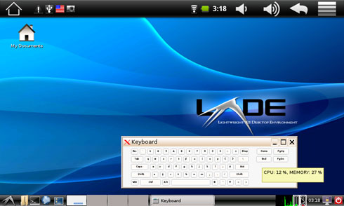 lxde over android